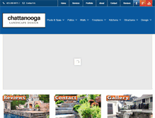 Tablet Screenshot of chattanoogalanddesign.com